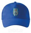 Кепка Бирюзовый волк Ярко-синий фото