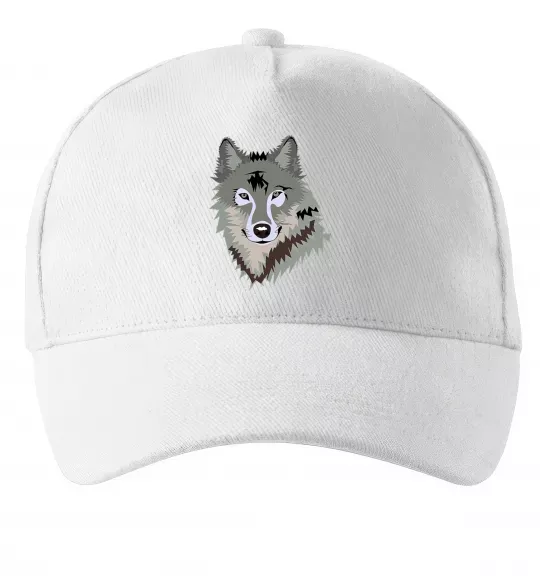 Кепка Triangle wolf Білий фото