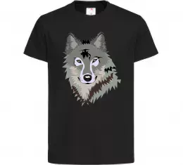 Детская футболка Wolf eyes Ярко-синий фото