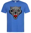 Мужская футболка Grey wolf Ярко-синий фото