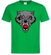 Мужская футболка Grey wolf Зеленый фото
