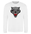 Світшот Grey wolf Білий фото