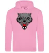 Жіноча толстовка (худі) Grey wolf Рожевий фото