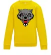 Детский Свитшот Grey wolf Солнечно желтый фото