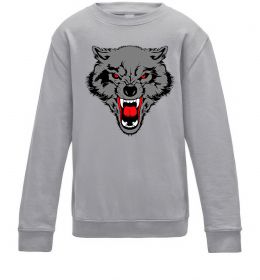 Дитячий світшот Grey wolf