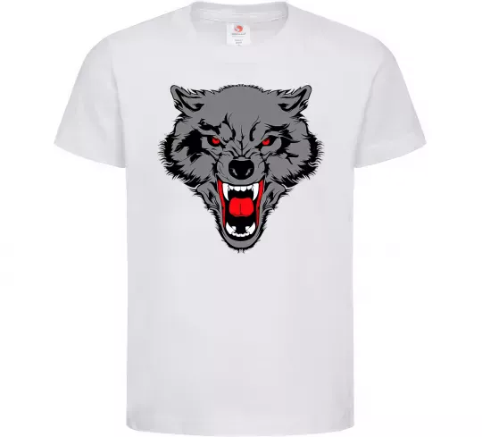 Дитяча футболка Grey wolf Білий фото