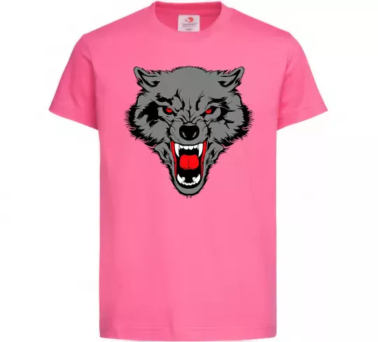 Дитяча футболка Grey wolf Яскраво-рожевий фото