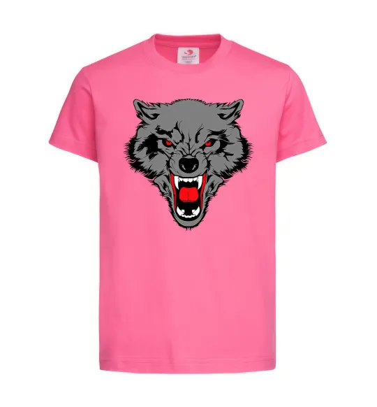 Детская футболка Grey wolf Ярко-розовый фото