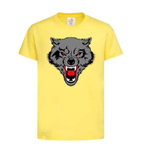 Детская футболка Grey wolf Лимонный фото