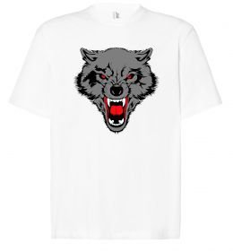 Футболка Оверсайз Grey wolf