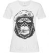 Жіноча футболка Gorilla sunglasses Білий фото