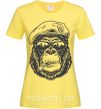Жіноча футболка Gorilla sunglasses Лимонний фото