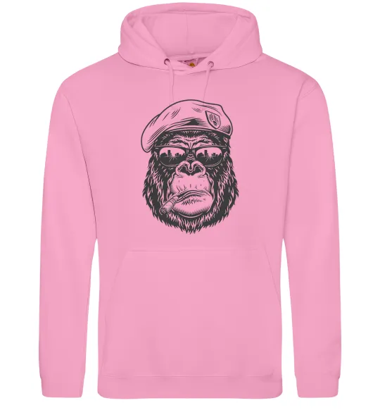 Чоловіча толстовка (худі) Gorilla sunglasses Рожевий фото