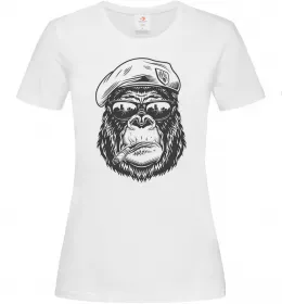 Женская футболка Gorilla sunglasses Белый фото