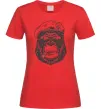 Женская футболка Gorilla sunglasses Красный Женская футболка Gorilla sunglasses Красный фото