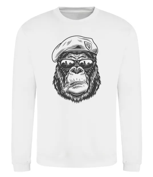 Свитшот Gorilla sunglasses Белый фото