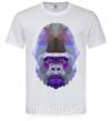 Мужская футболка Gorilla triangle Белый фото