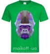 Мужская футболка Gorilla triangle Зеленый фото
