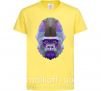 Дитяча футболка Gorilla triangle Лимонний фото