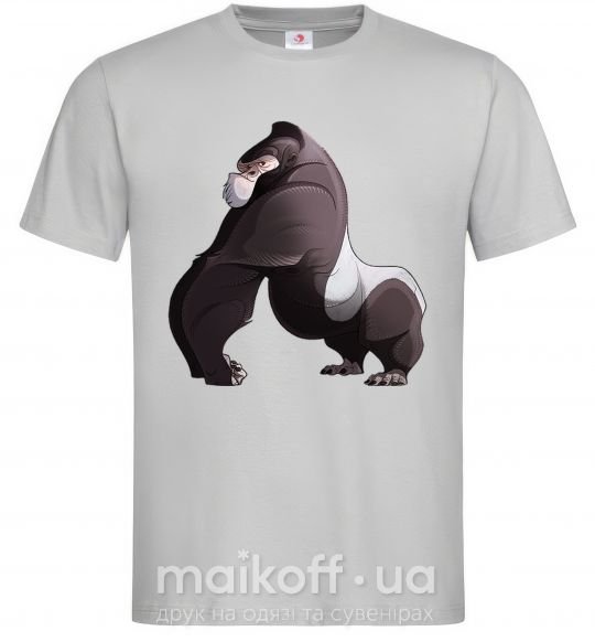 Чоловіча футболка Big gorilla Сірий фото