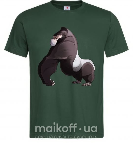 Чоловіча футболка Big gorilla Темно-зелений фото