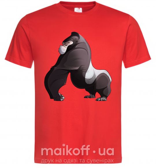Чоловіча футболка Big gorilla Червоний фото