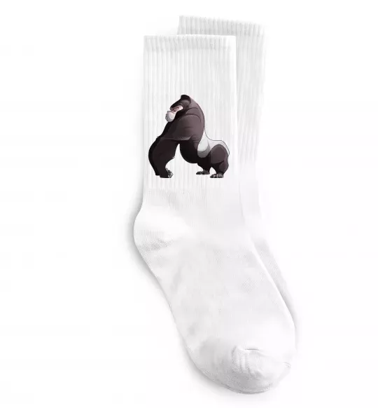 Носки Big gorilla Белый фото