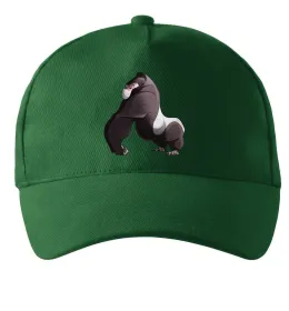 Кепка Розлючена горила Білий фото