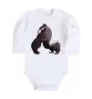 Детский боди Big gorilla Белый фото
