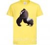 Дитяча футболка Big gorilla Лимонний фото