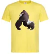 Мужская футболка Big gorilla Лимонный Мужская футболка Big gorilla Лимонный фото
