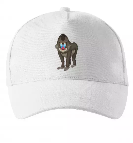 Кепка Хитра мавпа Білий фото
