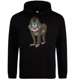 Мужская толстовка (худи) Funny monkeys Белый фото