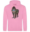 Жіноча толстовка (худі) Хитра мавпа Рожевий Жіноча толстовка (худі) Хитра мавпа Рожевий фото