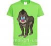 Детская футболка Хитрая обезьяна Лаймовый фото