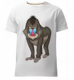 Мужская премиум футболка Speak hear see no Белый фото