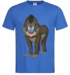 Мужская футболка Хитра мавпа Ярко-синий фото