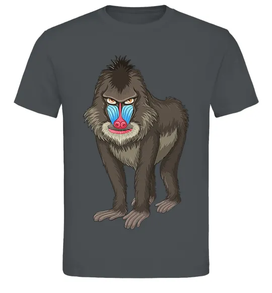 Мужская футболка Хитра мавпа Графит фото