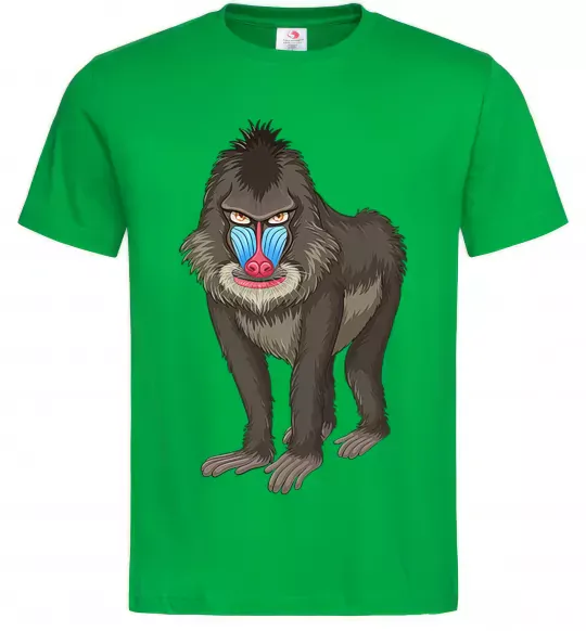 Мужская футболка Хитра мавпа Зеленый фото
