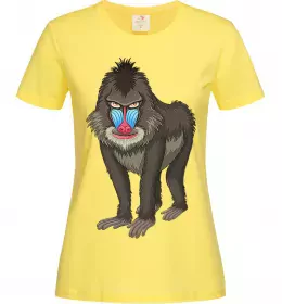 Женская футболка Cool boy monkey Черный фото