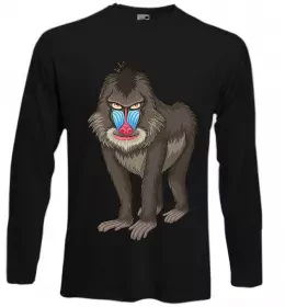 Лонгслив Funny monkeys Белый фото Лонгслив Funny monkeys Белый фото