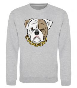 Свитшот Бульдог з ланцюгом