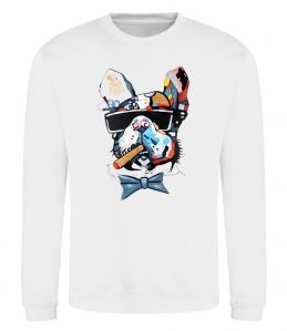 Свитшот Бульдог з цигаркою