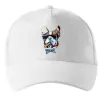 Кепка Бульдог з цигаркою Белый Кепка Бульдог з цигаркою Белый фото