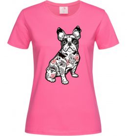 Жіноча футболка Бульдог в тату