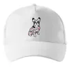 Кепка Бульдог в тату Білий фото