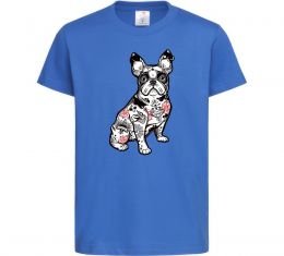 Детская футболка Бульдог в тату