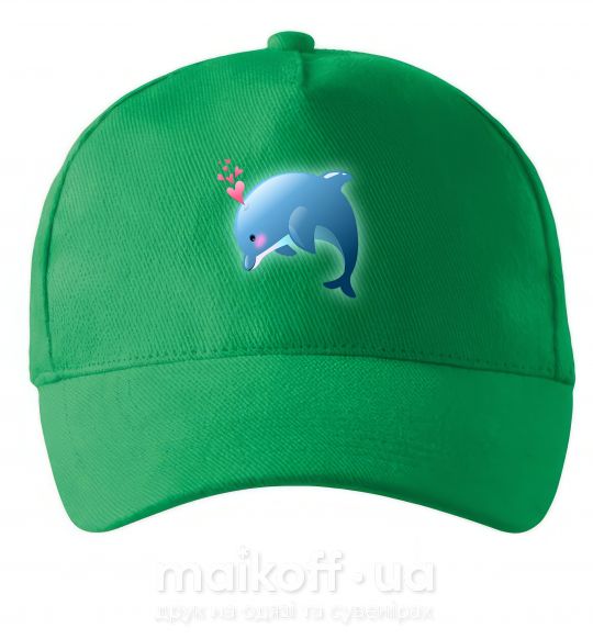 Кепка Dolphin love Зелений фото