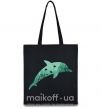 Еко-сумка Dolphin Sea Чорний фото