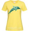 Жіноча футболка Dolphin Sea Лимонний фото
